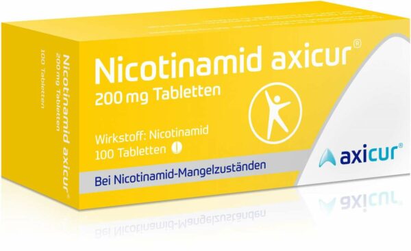 Nicotinamid Axicur 200 mg 100 Tabletten