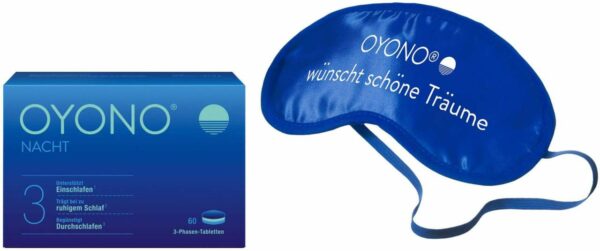 Oyono Nacht 60 Tabletten + gratis Schlafmaske 1 Stück