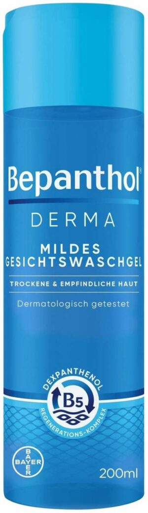 Bepanthol® DERMA Mildes Gesichtswaschgel 200 ml Flasche