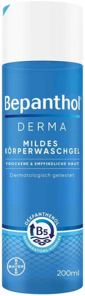 Bepanthol® DERMA Mildes Körperwaschgel 200 ml Flasche