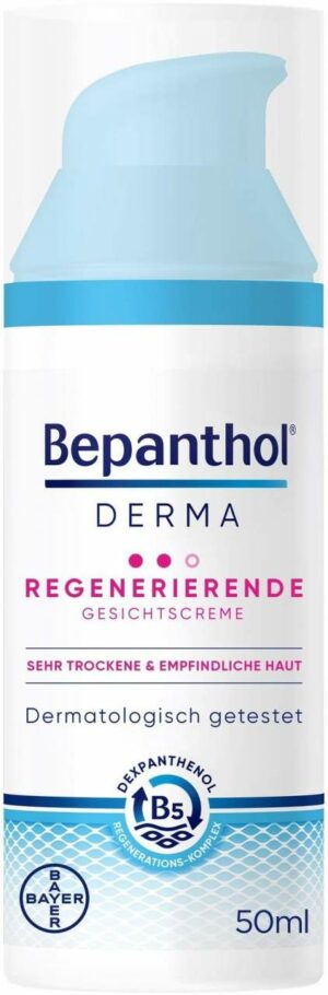 Bepanthol® DERMA Regenerierende Gesichtscreme 50 ml Pumpflasche