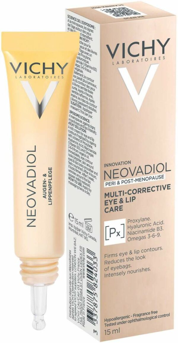 Vichy Neovadiol Augen- & Lippenpflege Creme 15 ml