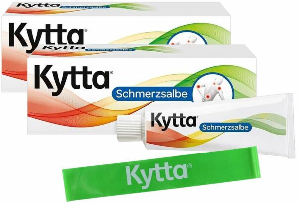 Kytta Schmerzsalbe 2 x 150 g + gratis Gymnastikband 1 Stück