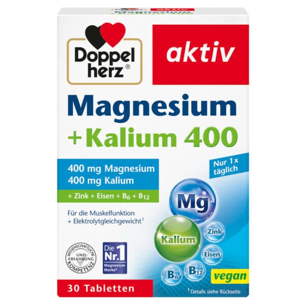 Doppelherz aktiv Magnesium + Kalium 400