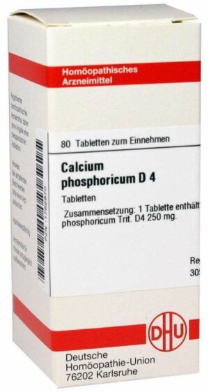 Calcium Phosphoricum D 4 80 Tabletten