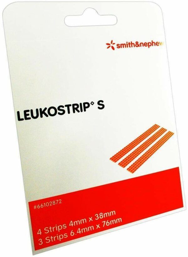 Leukostrip S Wundnahtstreifen 4 Strips 4 mm X 38 mm und 3...