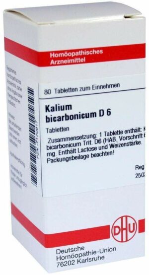 Kalium Bicarbonicum D 6 Tabletten