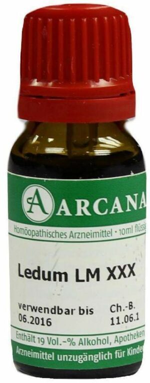 Ledum Arcana Lm 30 Dilution