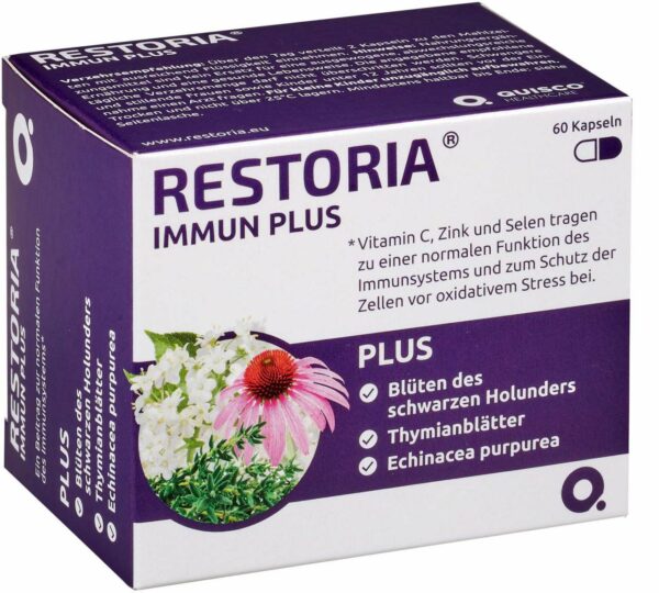 Restoria Immun Plus 60 Kapseln