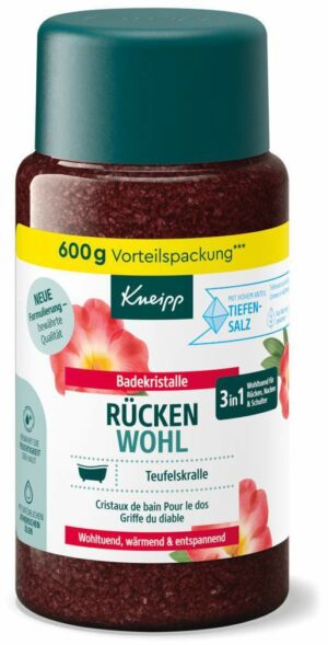 Kneipp Badekristalle Rücken Wohl 600 G