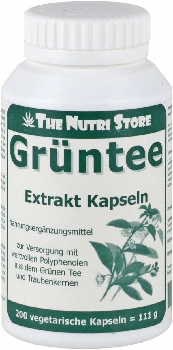 Grüntee Extrakt 200 Kapseln