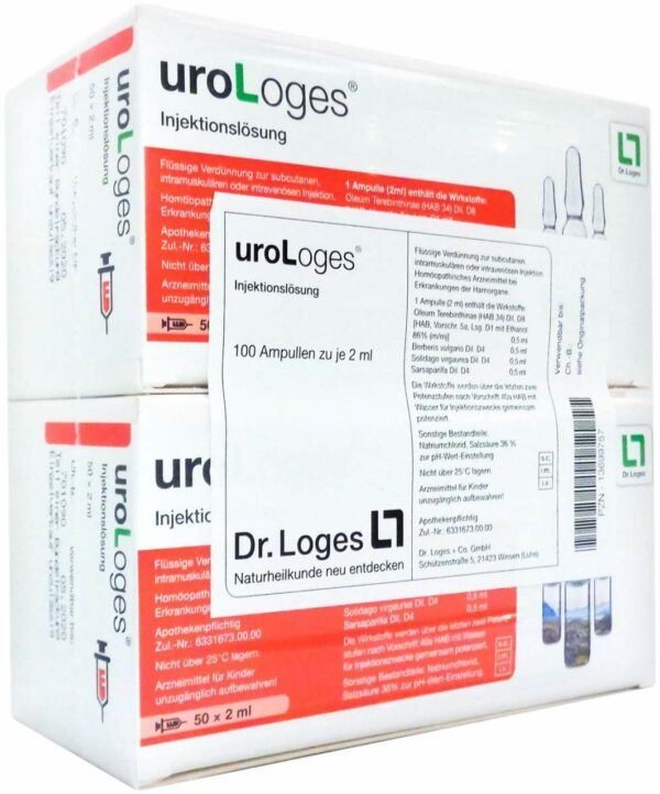 Urologes Injektionslösung 100 X 2 ml Ampullen