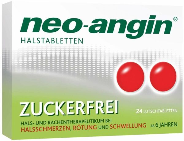 neo angin Halstabletten zuckerfrei 24 Lutschtabletten