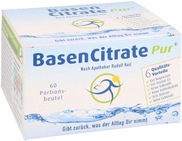 Basen Citrate Pur N.Apotheker Rudolf Keil 60 X 4