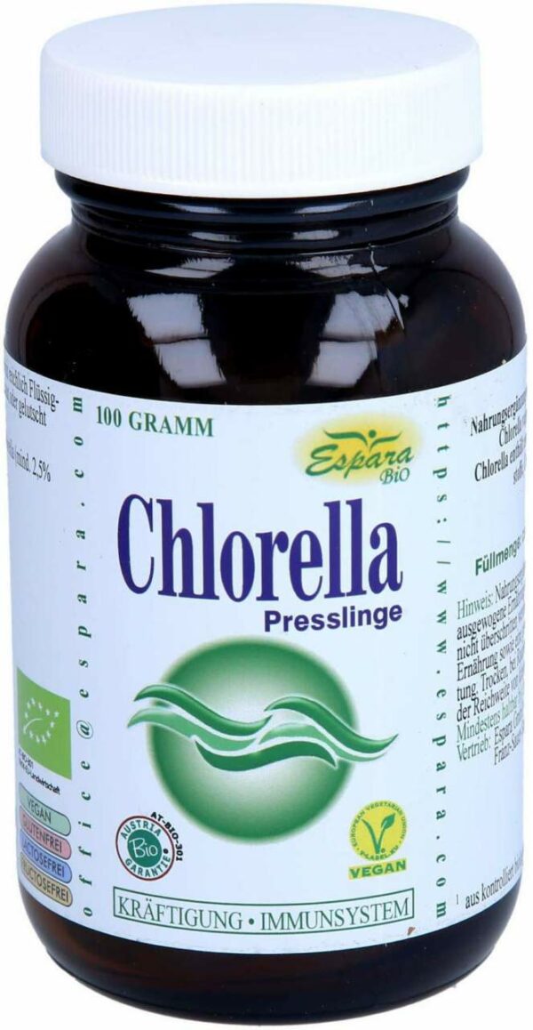 Chlorella Bio 100 G Presslinge