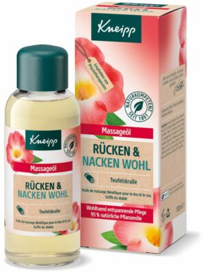 Kneipp Massageöl Rücken & Nacken Wohl 100 ml