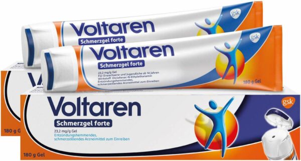 Voltaren Schmerzgel forte 2 x 180 g Gel