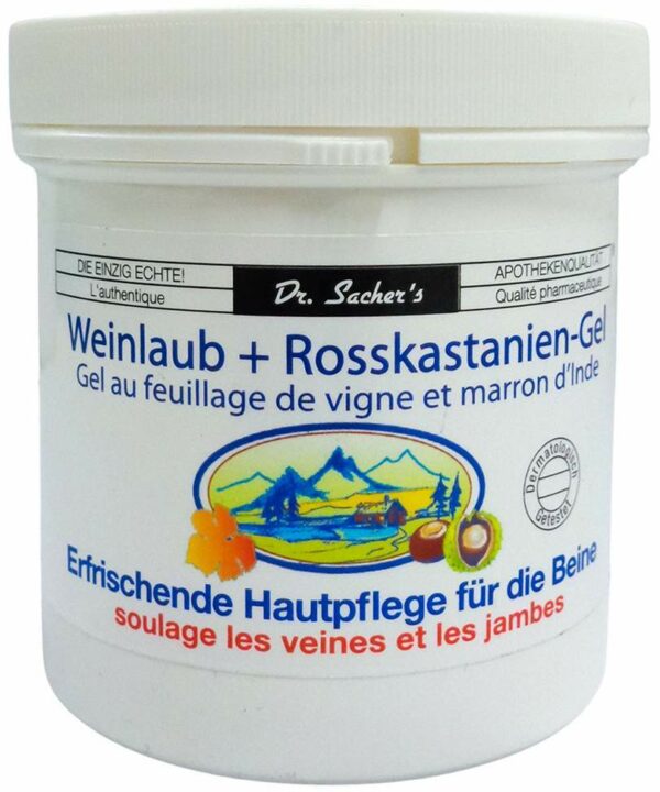 Weinlaub Rosskastanien Gel 250 G