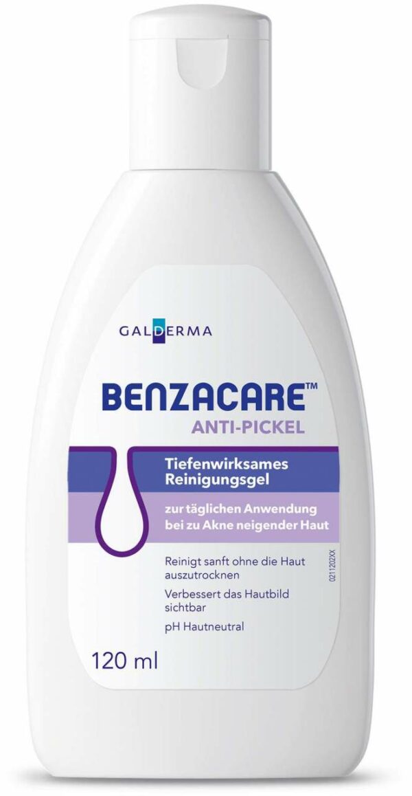 Benzacare Anti-Pickel Reinigungsgel 120 ml