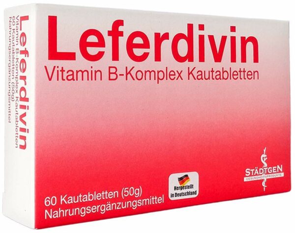 Leferdivin Vitamin B Komplex 60 Kautabletten