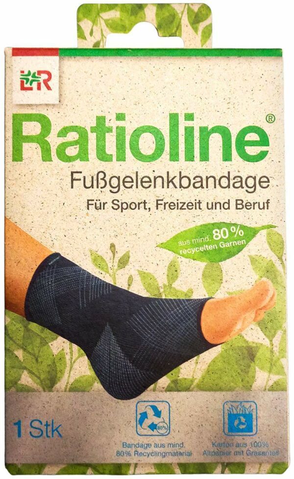 Ratioline Fußgelenkbandage Größe L