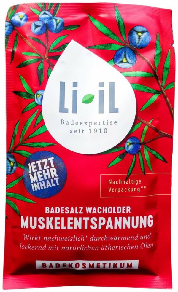 Li-Il Badesalz Wacholder Muskelentspannung 80 G