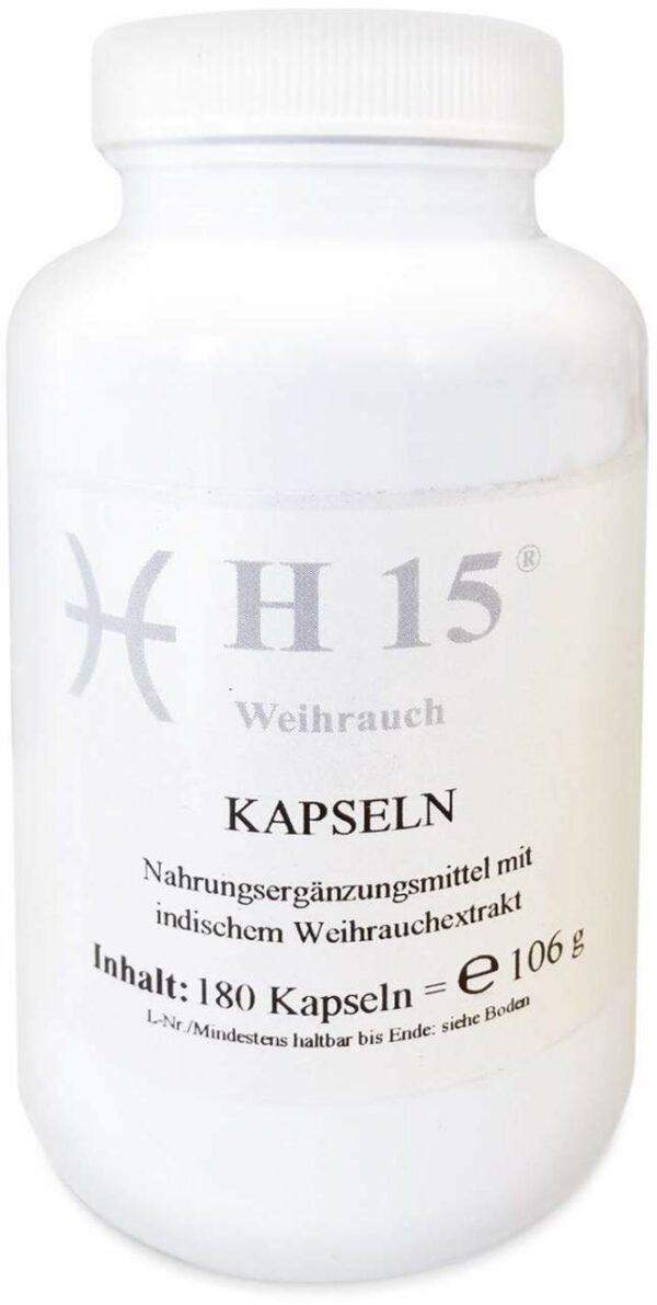 H 15 180 Weihrauchkapseln 350 mg