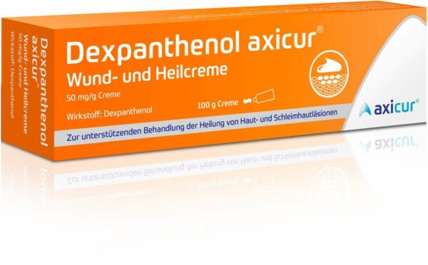 Dexpanthenol axicur Wund- und Heilcreme 100 g