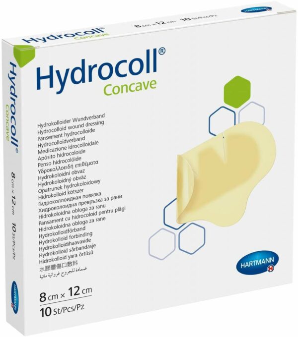 Hydrocoll Concave Wundverband 8x12cm