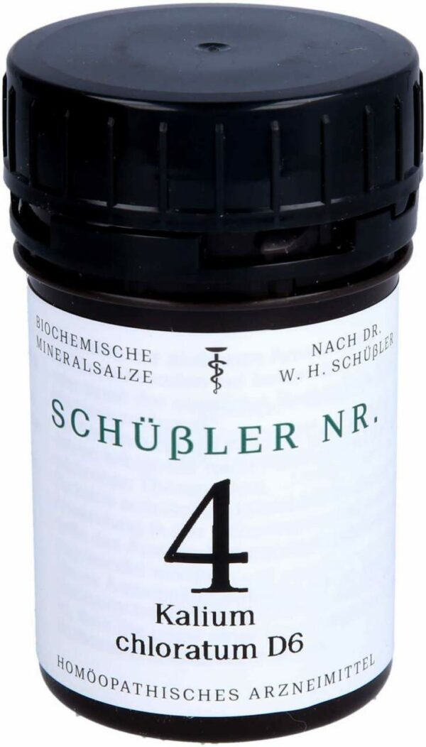 Schüssler Nr.4 Kalium Chloratum D 6 Tabletten