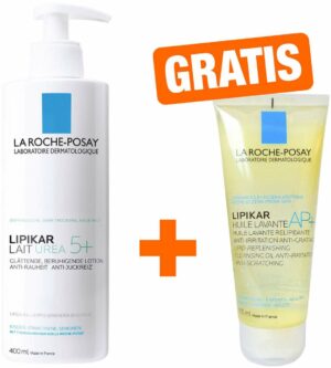 Roche Posay Lipikar Lait Urea 5+ 400 ml + gratis Lipikar Huile Lavant 100 ml