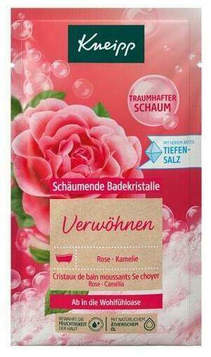 Kneipp schäumende Badekristalle Verwöhnen 80 g