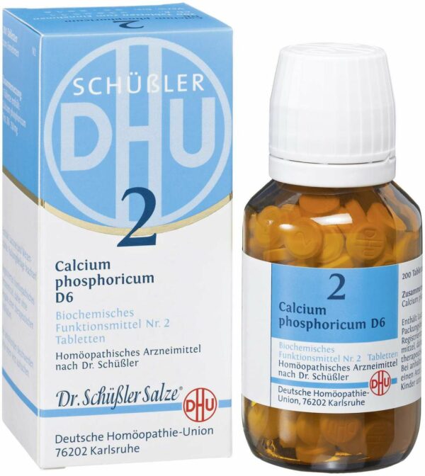 Biochemie DHU 2 Calcium phosphoricum D6 200 Tabletten