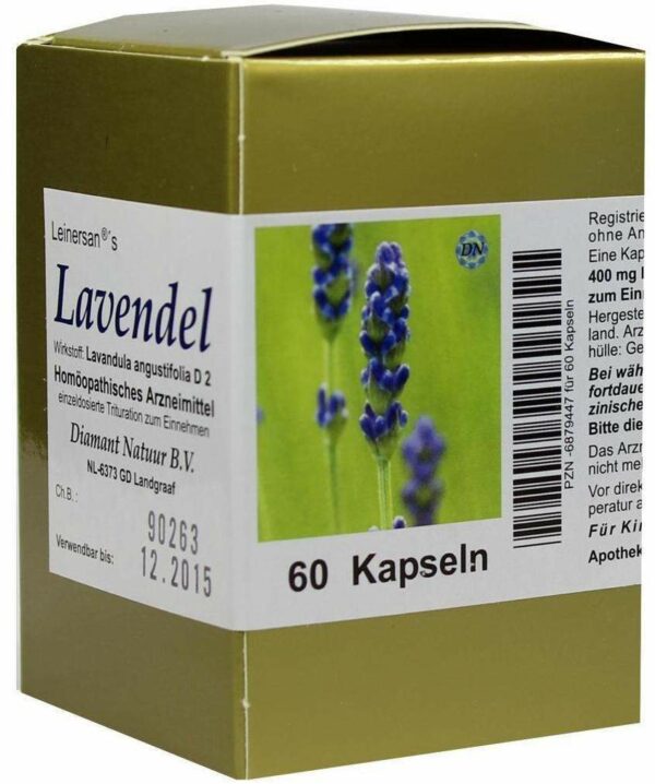 Lavendel 60 Kapseln