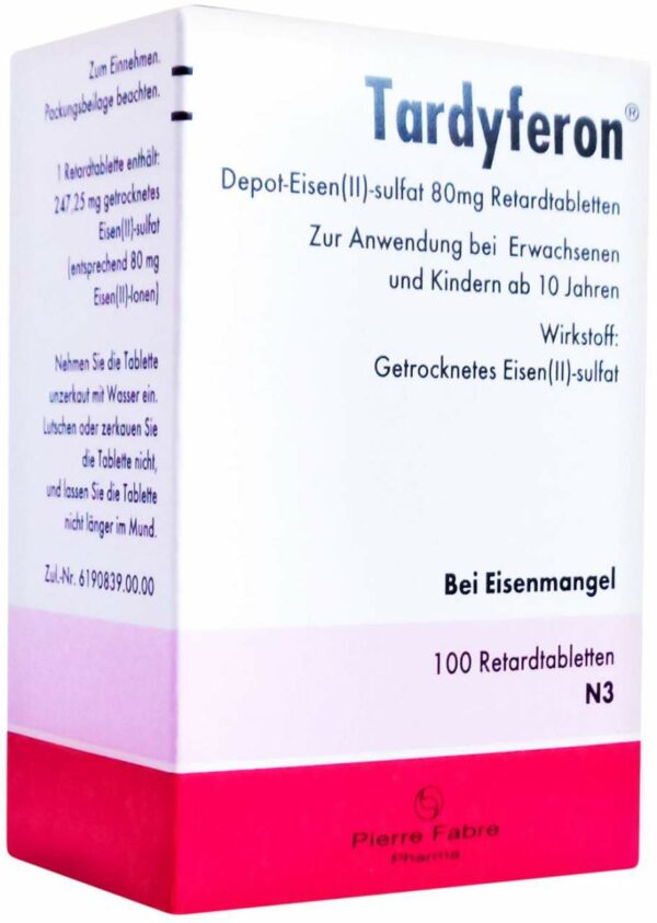 Tardyferon Retardtabletten 100 Stück