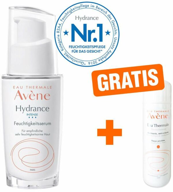 Avene Hydrance Intense Feuchtigkeitsserum 30ml + gratis Thermalwasserspray 50 ml