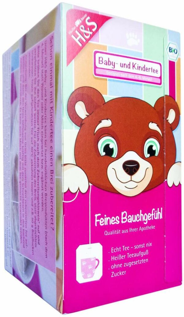 H&S Bio Baby und Kindertee Feines Bauchgefühl 20 Filterbeutel