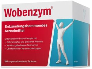 Wobenzym 200 magensaftresistente Tabletten