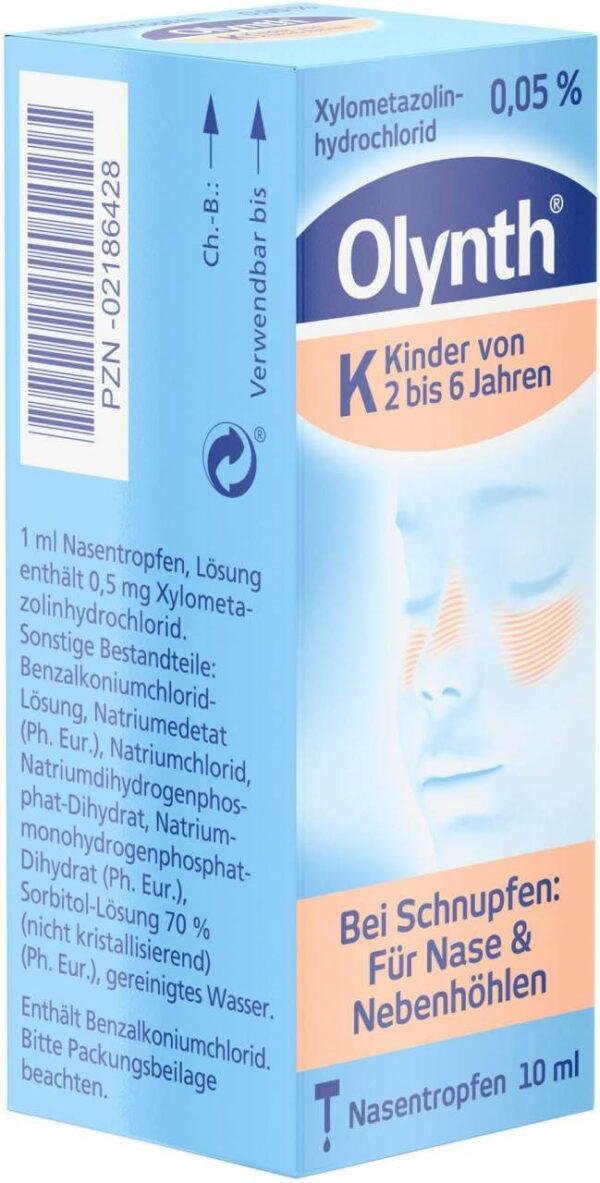 Olynth 0.05% für Kinder 10 ml Nasentropfen