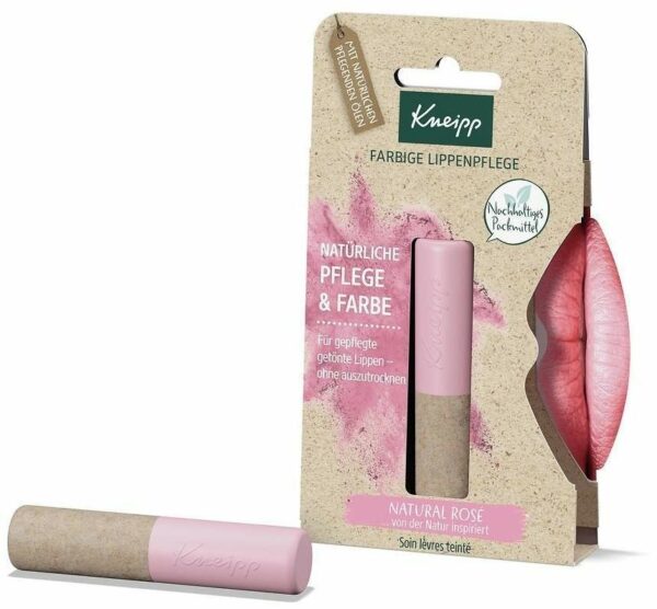 Kneipp Farbige Lippenpflege Natural Rosé 3