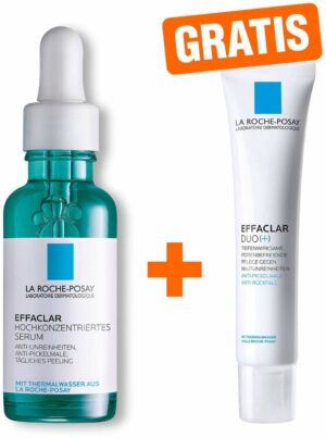 La Roche Posay Effaclar hochkonzentriertes Serum 30 ml + gratis Effaclar Duo (+) 15 ml mini