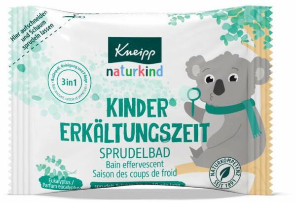 Kneipp Naturkind Kinder Erkältungszeit Sprudelbad 80 G