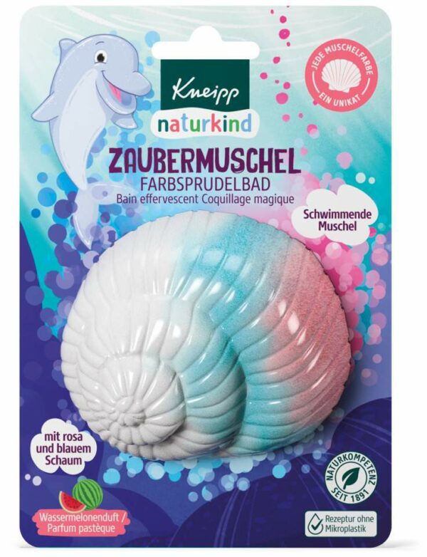 Kneipp Naturkind Zaubermuschel Farbsprudelbad 85 G