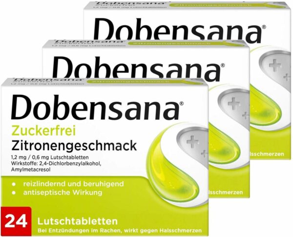 Sparset Dobensana Zuckerfrei Zitronengeschmack 1