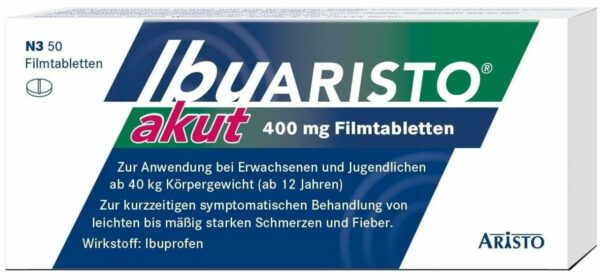 IBUARISTO akut 400 mg 50 Filmtabletten