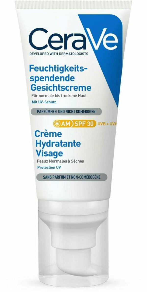 CeraVe feuchtigkeitsspendende Gesichtscreme SPF 30 52 ml