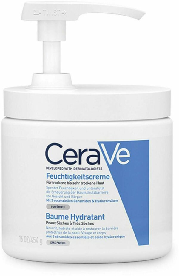 CeraVe Feuchtigkeitscreme Pumpe 454 g