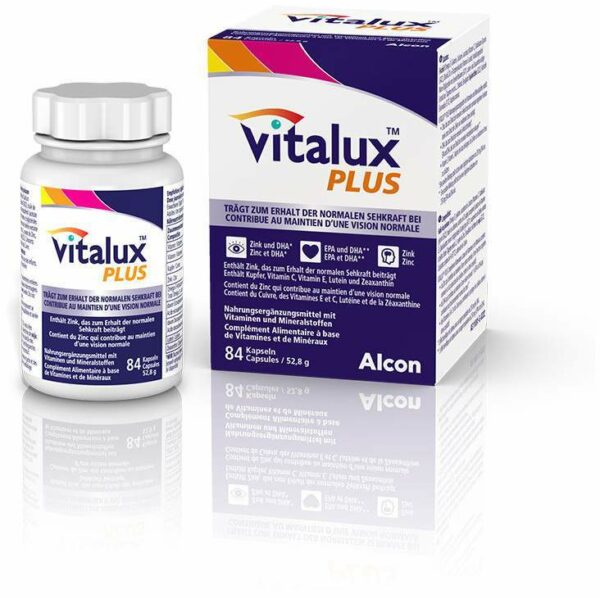 Vitalux Plus 84 Kapseln