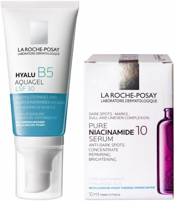 La Roche Posay Hyalu B5 Aquagel LSF 30 50 ml + gratis La Roche Posay Niacinamide Serum 10 ml