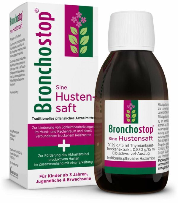 Bronchostop Sine Hustensaft 200 ml